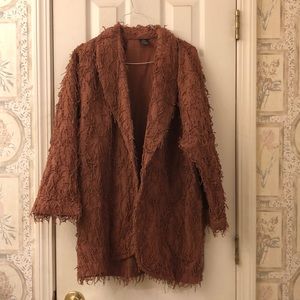 Women’s funky adorable jacket. No size available on tag. Probably a Large